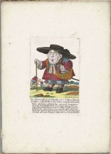 The Little Man Crispin Skarnitz, ca. 1710