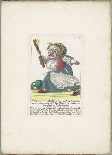 The Little Man Malper Höllriglin as innkeeper, ca. 1710