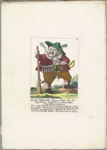 The Little Man Christl Vestnbalkh, ca. 1710