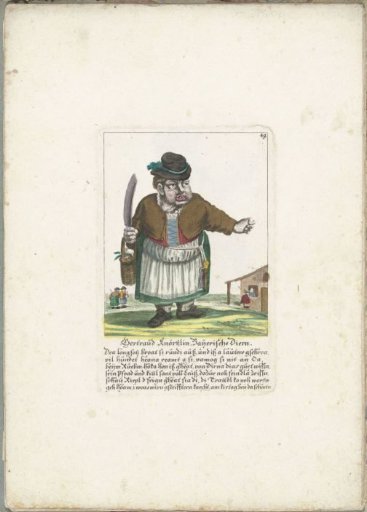 The Little Man Gertraud Knörtzlin, ca. 1710