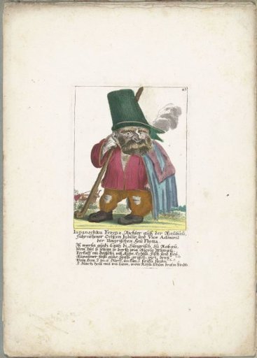 The Little Man Iupanschku Ferenz, ca. 1710