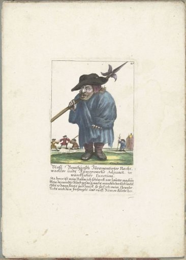 The Little Man Blaßl Broatgosch, ca. 1710