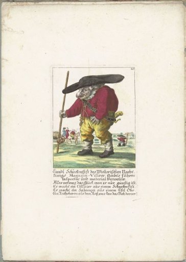 The Little Man Liendl Schnekenfist, ca. 1710