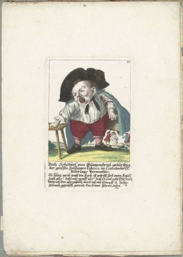The Little Man Veith Schöberl von Gümpendriel, ca. 1710