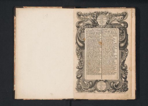 Register for Prints 1-24 in the Series: Il Callotto resuscitato oder Neü eingerichtes Zwerchen Cabinet, 1716