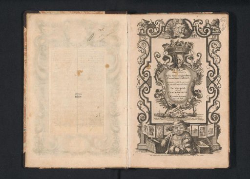 Title Print for the Series: Il Callotto resuscitato oder Neü eingerichtes Zwerchen Cabinet, 1716