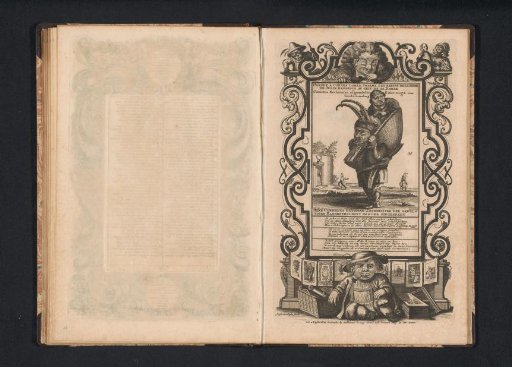 The Little Man Cornutus Foxhornius as cuckold, 1716