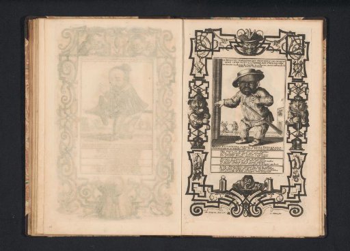 The Little Man Great Gardener of the Gardens of Love as harlequin, 1716