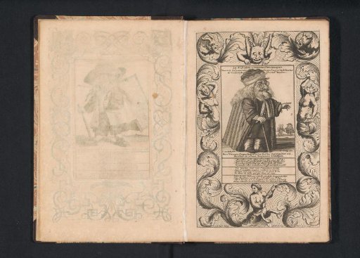 The Little Man Vincent Calcoenradus Zepperling in a Fur Coat, 1716