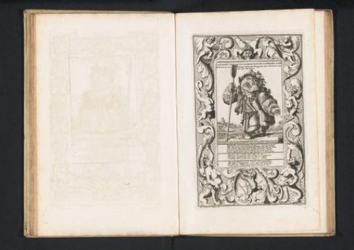 The Little Man Rosmarinus van Schaaphuisen as shepherd, 1720