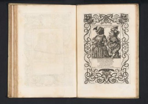 Two Little Men for the Month of February, 1720