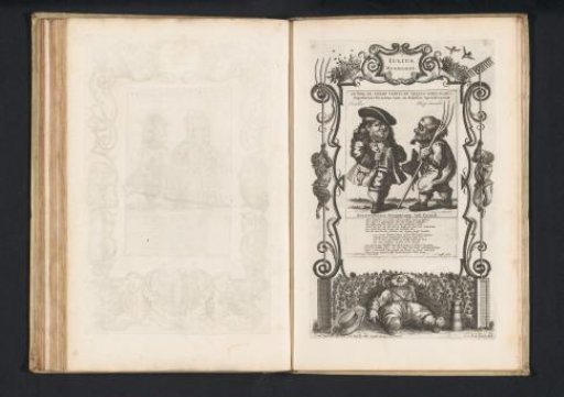 Two Little Men for the Month of July, 1720