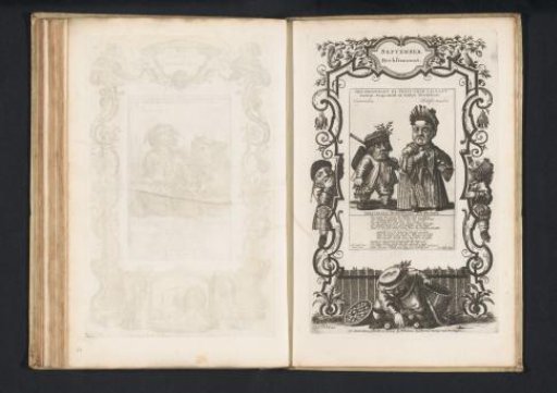 Two Little Men for the Month of September, 1720