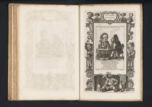 Two Little Men for the Month of October, 1720