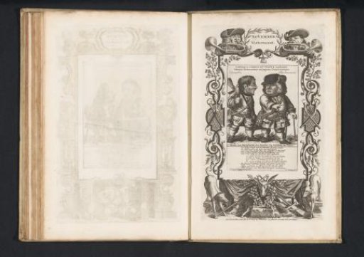 Two Little Men for the Month of November, 1720