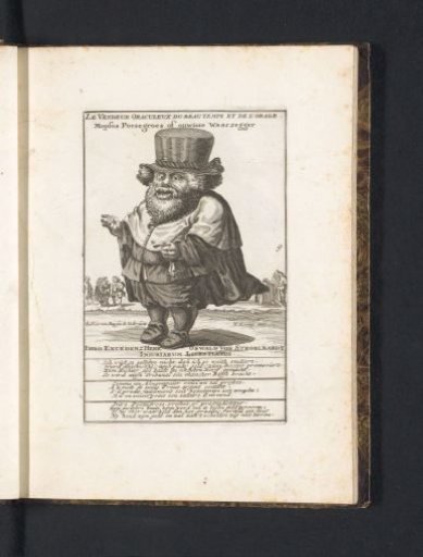 The little man Mopsus Poesegroes, 1720