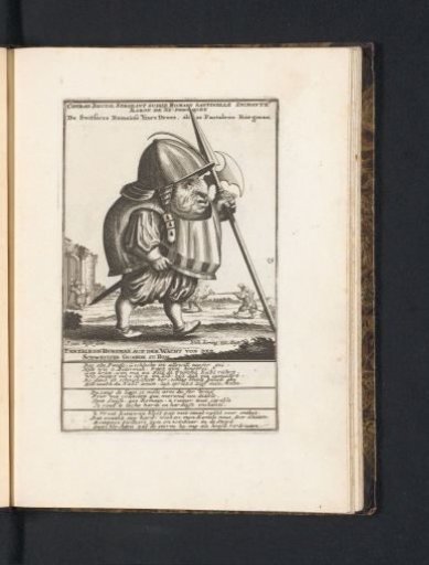 The little man Pantaleon Burgman, 1720
