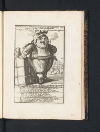 The little man Jan Hagel as a Dutch boatswain's mate, 1720