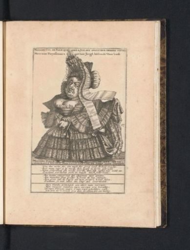 The French little woman Madame Parisian, 1720