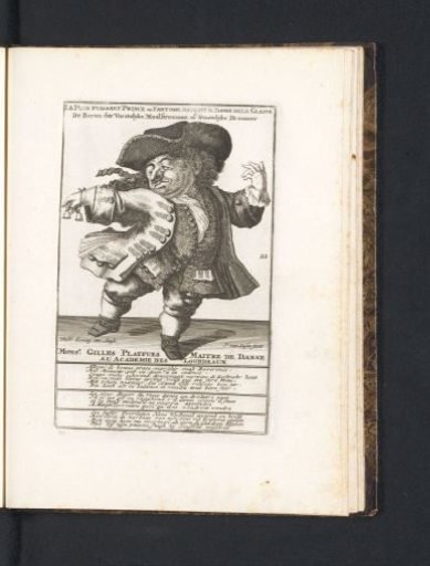 The little man Baron of the Royal Whirlpools, 1720