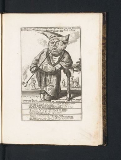 The little man Doctor Rocus Tabacius, 1720