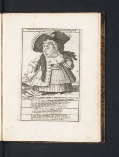 The little woman Amazonia Furia, 1720