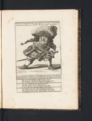 The little man Roelandus Blitzzoon, 1720