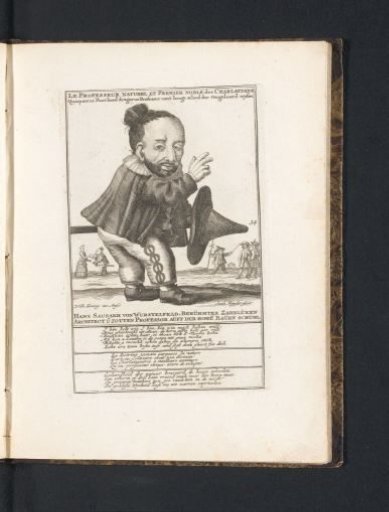 The little man Quaquerus Punthoed, 1720