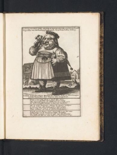 The Little Man Potjerollia of Mestenburg, 1720