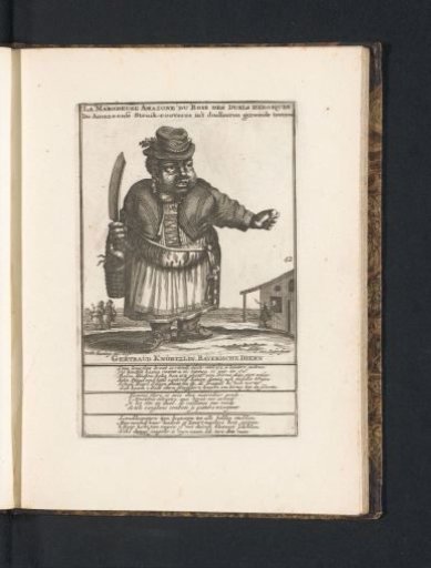 The Little Man Amazonian Bush-Robberess, 1720