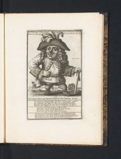The Little Man Dulcinius Honigratus, 1720