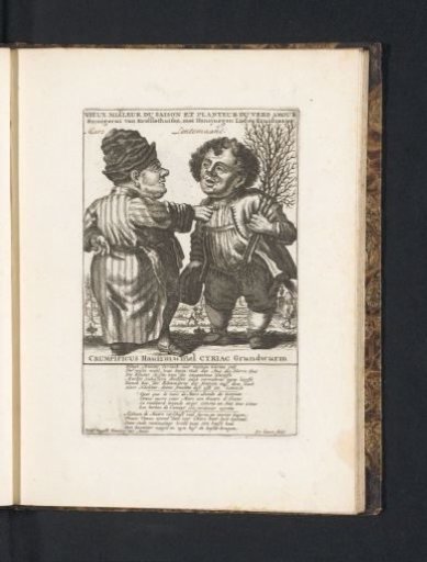 Two Little Men for the Month of March, 1720