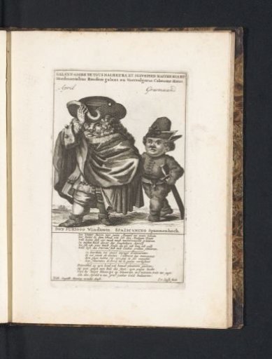Two Little Men for the Month of April, 1720