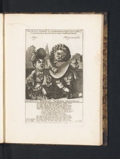 Two Little Men for the Month of May, 1720