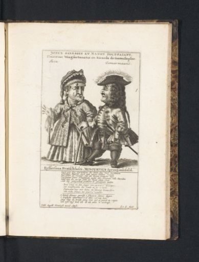 Two Little Men for the Month of June, 1720