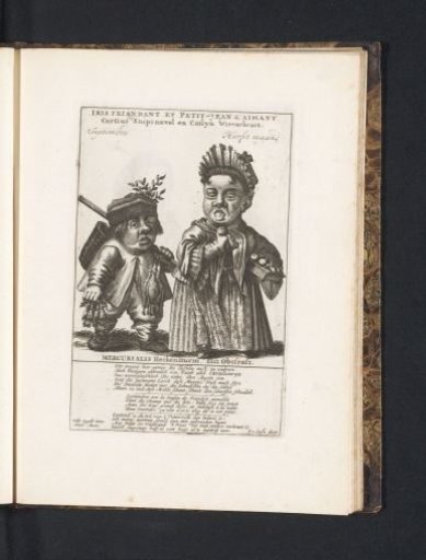 Two Little Men for the Month of September, 1720