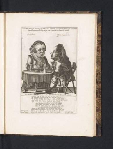 Two Little Men for the Month of October, 1720