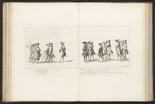 Lying-in-state of William IV, 1752, plate 12