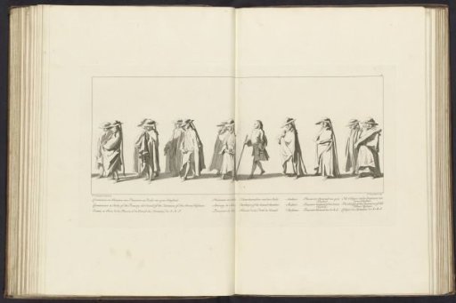Lying-in-state of William IV, 1752, plate 19