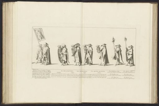 Lying-in-state of William IV, 1752, plate 22