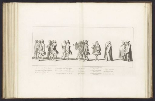 Lying-in-state of William IV, 1752, plate 29
