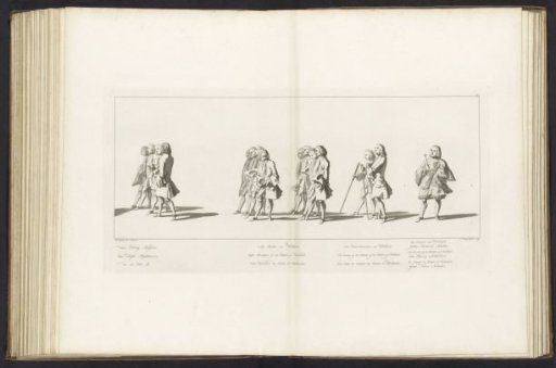Lying-in-state of William IV, 1752, plate 31