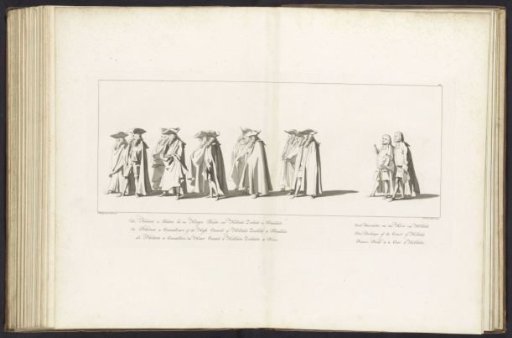 Lying-in-state of William IV, 1752, plate 34