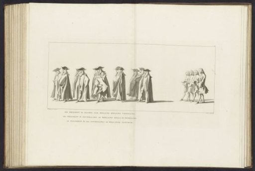 Lying-in-state of William IV, 1752, plate 35