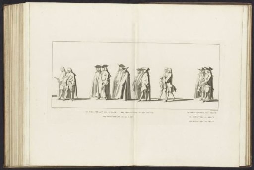 Lying-in-state of William IV, 1752, plate 37