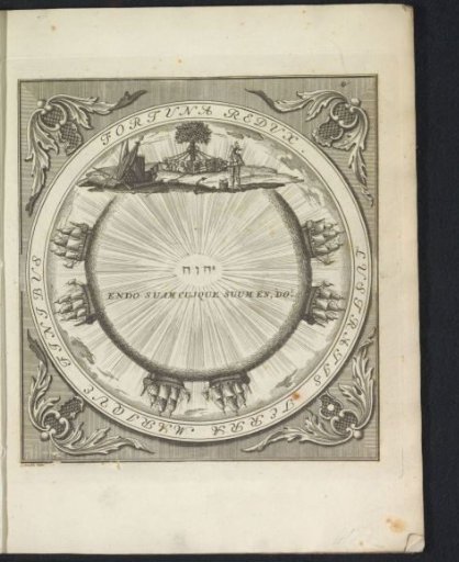 Title print for: E. Mascow, Discursus panegyricus de Belgii foederati republica potentissima, 1766