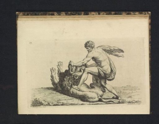 Hercules and the Nemean lion