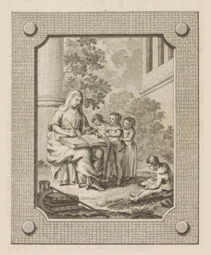 Title Page for: J. Hazeu, History of the Revolutions in Native Conversations for Children, 1796