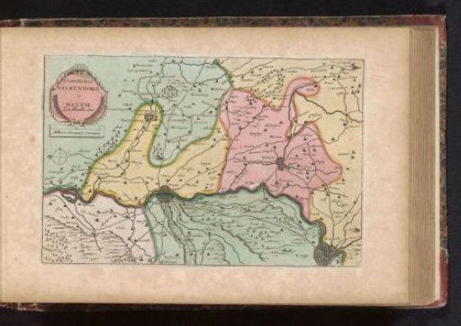 Map of Valkenburg and Dalhem