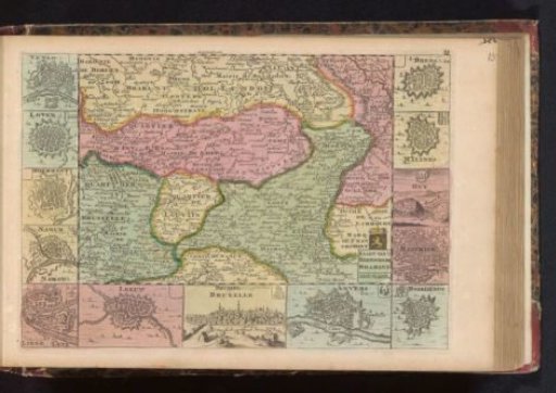 Map of Brabant